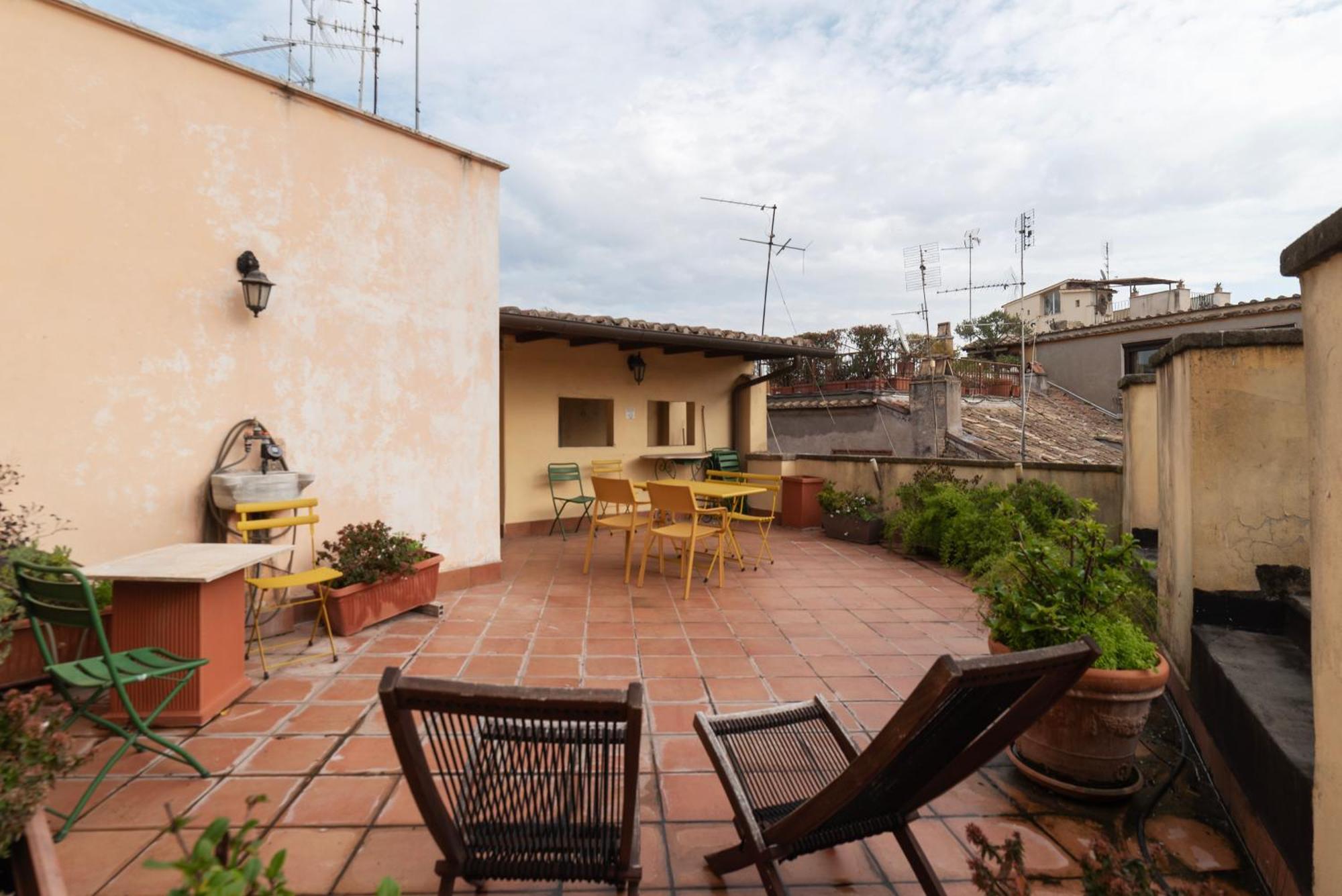Clock Terrace House Apartment โรม ภายนอก รูปภาพ